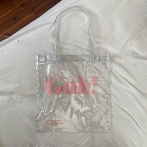 Lisa Says Gah Clear Mini Tote Bag!